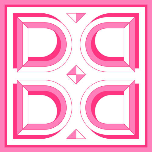 Custom Scarves Pattern-"D" Letter