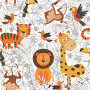 Custom Fabrics Pattern-Animals