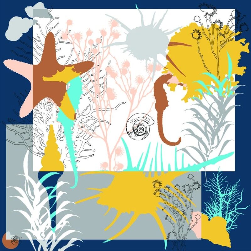 Custom Scarves Pattern-Animals and Plants