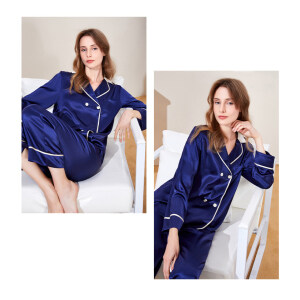 Washable 19 Momme Mulberry 100% Silk Sleep wear for Skin and Sleep