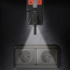 Lomvum 3.6 V USB-Lade-Mini-Elektro-Akkuschrauber, multifunktionale Handbohrmaschinen-Sets