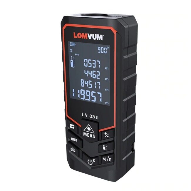 LOMVUM Bluetooth USB Charging 50 Meter LV88U Handhold laser distance meter Digital rangefinder Measure Tools