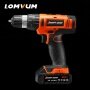 Lomvum 12V Battery Power Tools Electric Lithium Battery Wireless Screw Driver