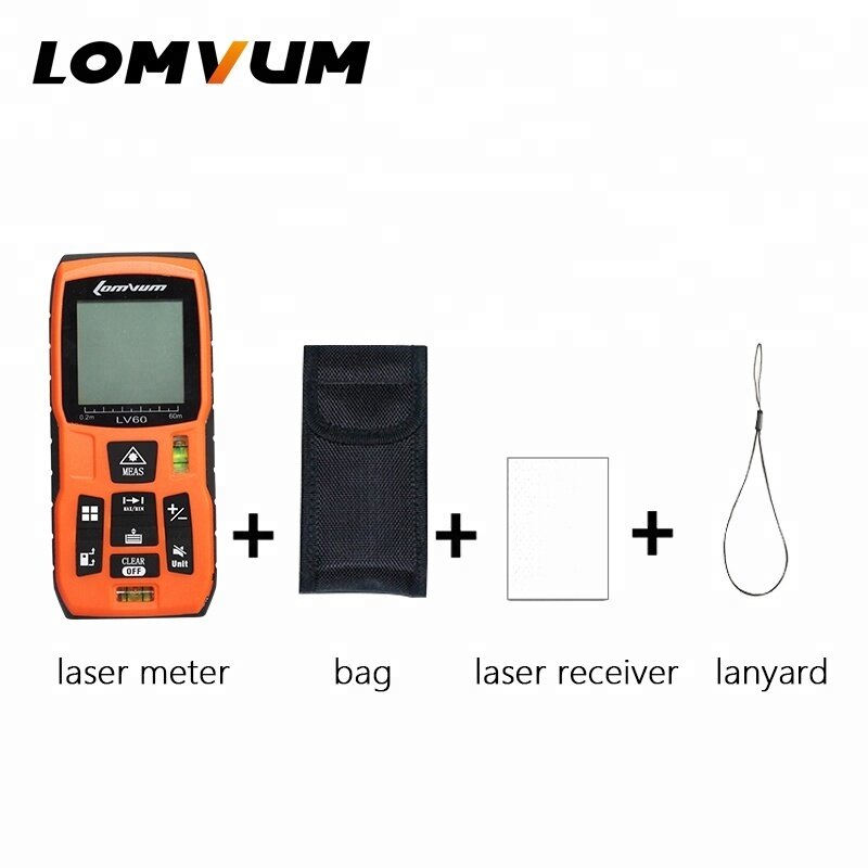 Lomvum LVB40M Hot Sales Cheap Digital Measurement Range Finder  Laser Distance Meter