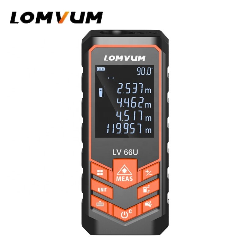 LOMVUM LV66U 40M Measuring Detector Laser Rangefinder Distance Meter