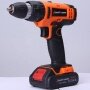 LOMVUM 20V electric rechargeable power impact multi-function cordless drill with lithium battery