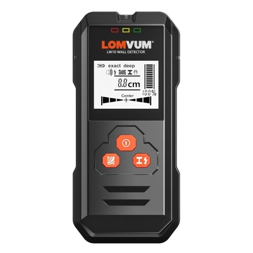 Lomvum Electric Wall Scanner Detector Instrument AC Wire Metal Stud Sensor Detector