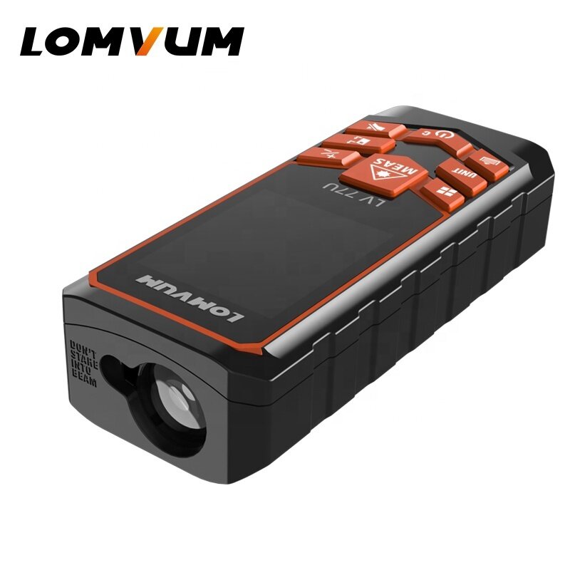 LOMVUM LV77U Voice USB Charge Laser Rangefinder Digital Measuring Distance Meters