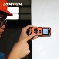 Lomvum LVB120M Лидер продаж Дешевые цифровые измерительные ленты лазерный дальномер дальномер