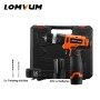 24V 2.0Ah Cordless Lithium Battery Rechargeable Electric Drill Machine With Impact