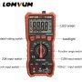 Lomvum digital 6000 counts measurement meter multi tester