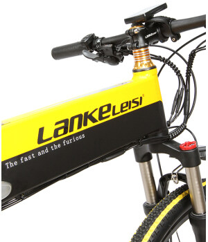 LANKELEISI XT750 400W 26 Zoll Klapp-Power Assist Elektrofahrrad 35 km / h 70 - 90 km Reichweite 48 V 10.4 Ah E-Bike IP54 Wasserdicht LAGER Kostenloser Versand