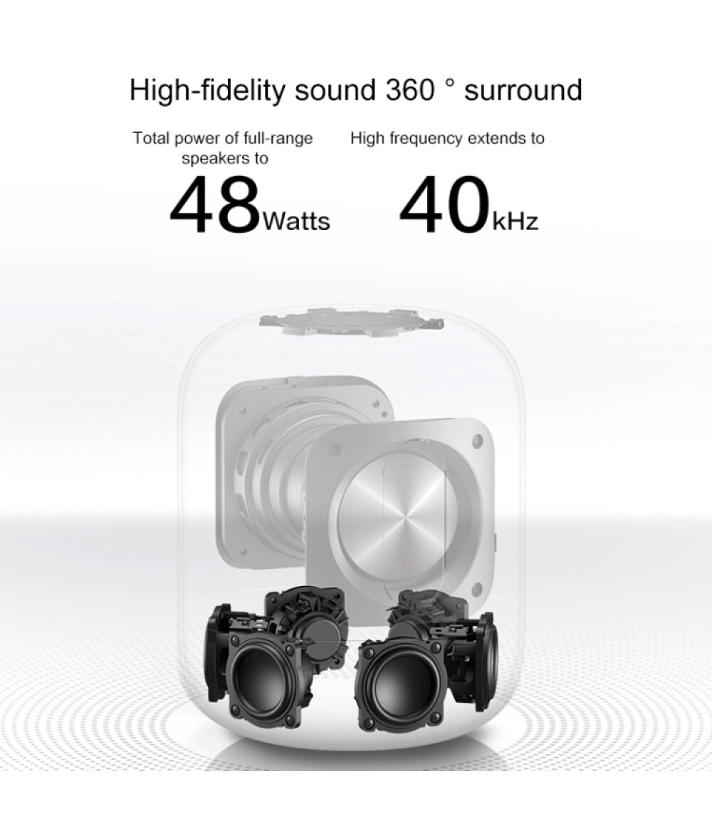 HUAWEI Sound X Smart Speaker (Starry Night) Diwale 60W Double Subwoofer Hi-Res Lossless Sound Quality One-touch Transmission Smart Space Perception Vibration Balance Technology Massive Sound Source Rich Content