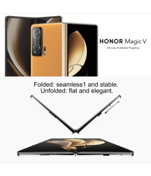 Original New Folding Flagsh Honor Magic V 5G 7.9" Foldable Screem 512GB 12GB RAM Snapdragon 8 50MP Kamera Octa Core Android 12 Magic UI 6 Smartphone