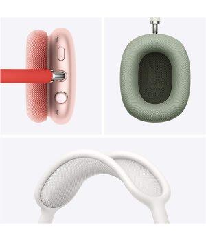 New product launch Apple AirPods Max-wireless Bluetooth headset noise-canceling sports headphones Active noise reduction Spatial audio High fidelity sound quality 20 hours battery life Green