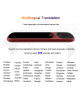 iFlytek 3.0 Easytrans 900 AI Instant Voice Translator Portable with 13Mp Camera support 200 Country Languages