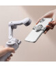 Original DJI OM4 Foldable Phone Gimbal's magnetic quick release design makes it easier to disassemble and assemble the phone; gesture control, use the "palm" or "victory" gesture to trigger recording