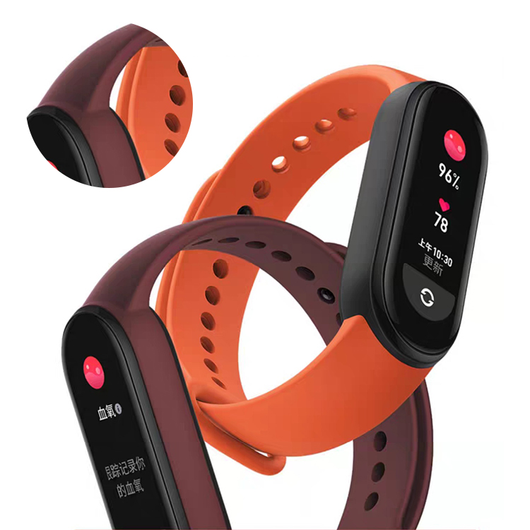 Hot Sale Quality 23colors Mi Band 5 6 Watch Band Replacement Wristband