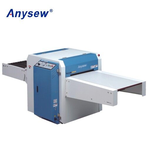 AS-600LF/LFS series Straight linear pneumatic garment fabric Fusing press machine