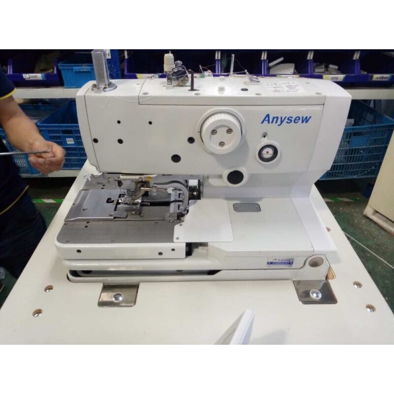 AS9820 Direct Drive Electrical Eyelet Machine Button Holing Machine Eyelet Sewing Machine For Jeans