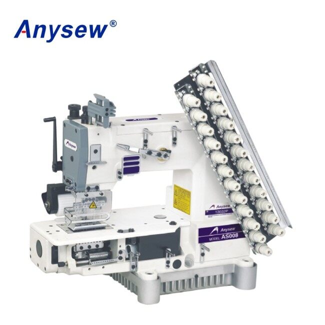 AS008-13032P Multi-needle double-chain circular sewing machine