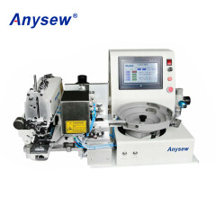 AS373DD+XD988 Automatic Feed Button Attaching Machine