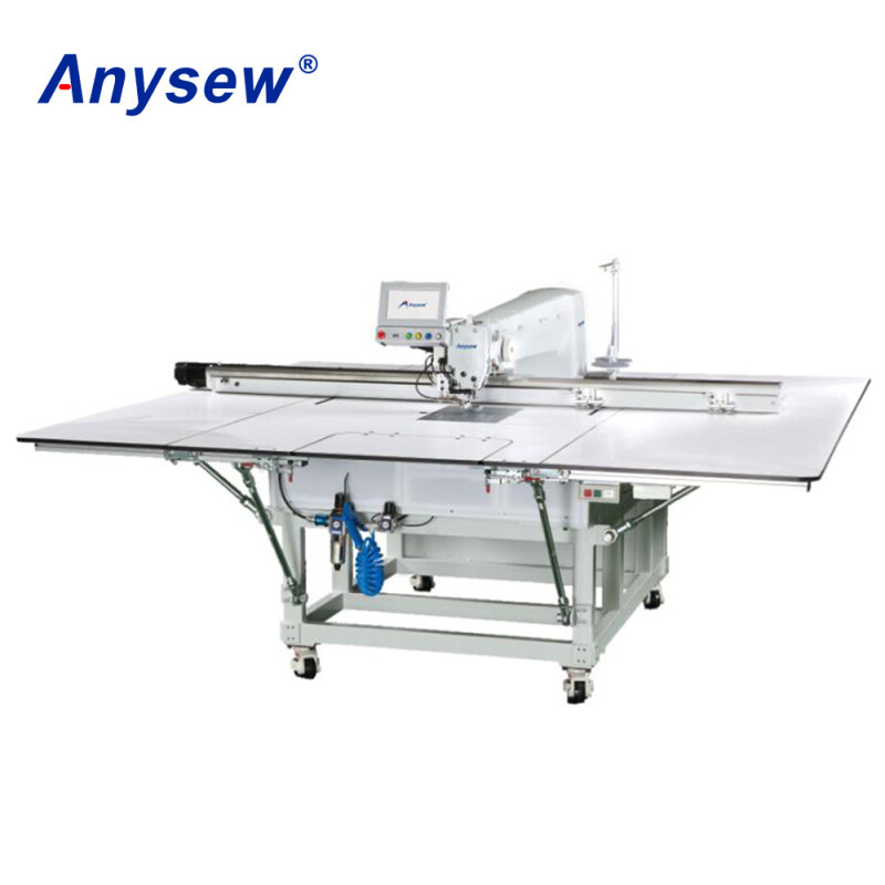 AS8200-12080 Anysew Brand Fully Automatic Oil-Free Pattern Template Sewing Machine With Screw Drive