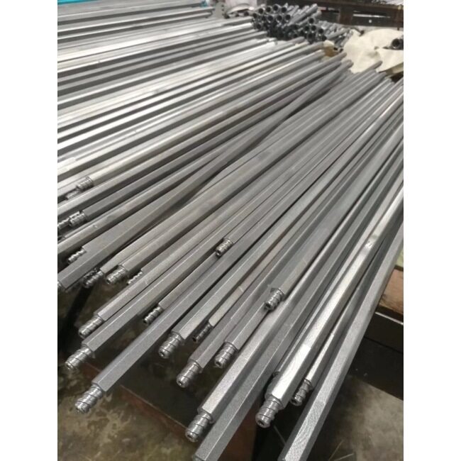 Hex 22 Hex 25 Mining Tapered  Rock blasting DTH Drill  Rod Rods for Mining