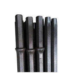 Hex22 Pneumatic Rock Drilling Tools Taper Drill Rod