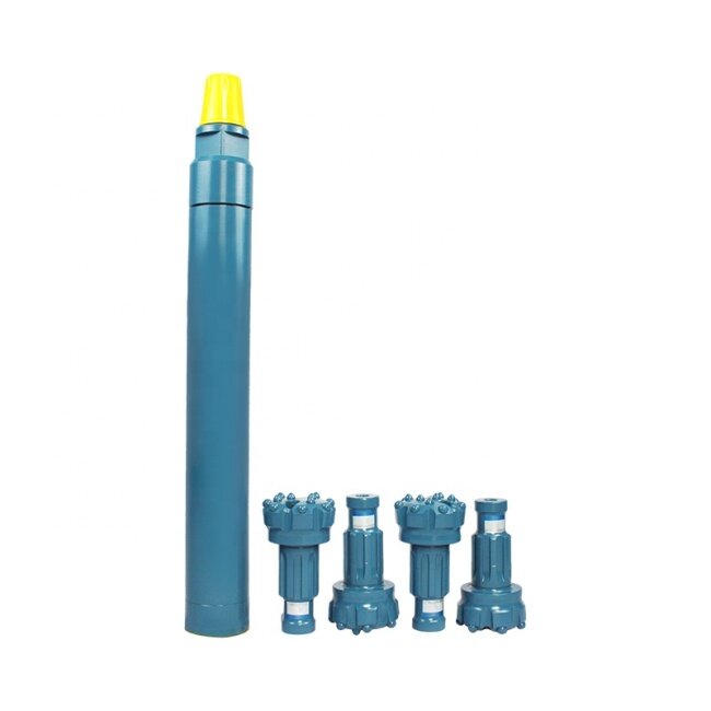 top quality easy to drill hard rock drilling rigs high air pressure dth hammer