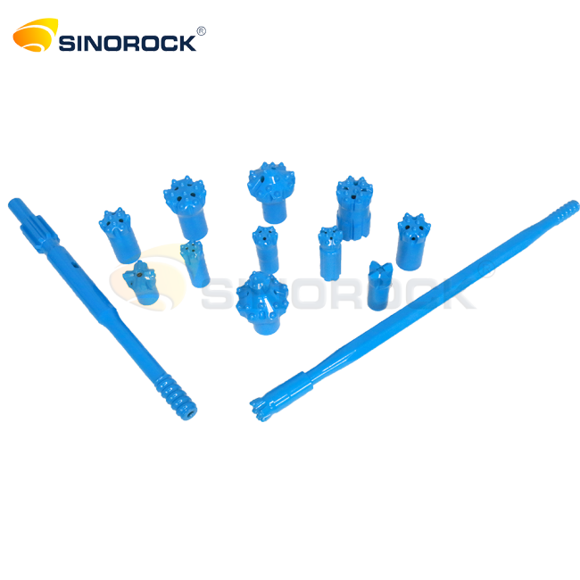 R38, T38, T45, T51 Rock Drilling Tools Threaded Button Bits on sale