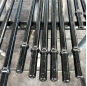 Integral Drill steel with Chisel Bits H22*108mm H19*109m Drill Rock rod