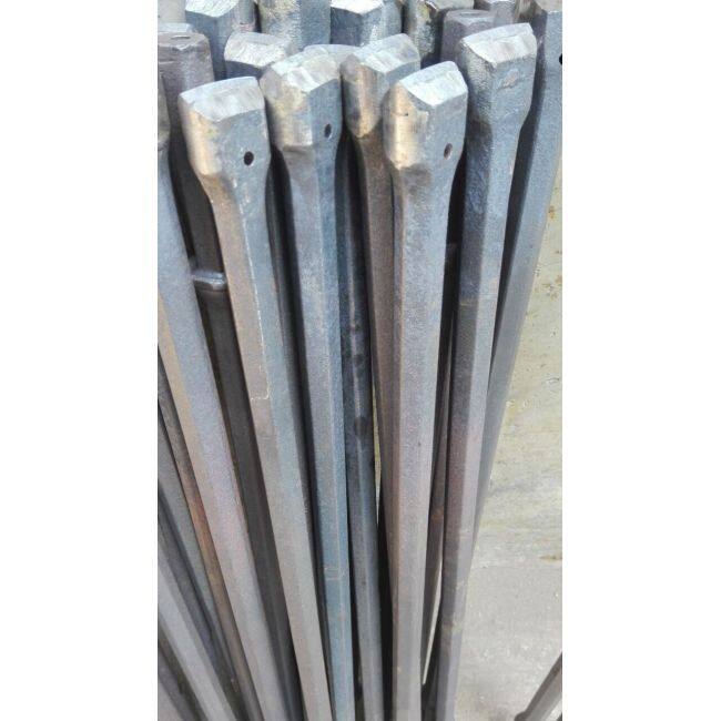 Integral Drill steel with Chisel Bits H22*108mm H19*109m Drill Rock rod