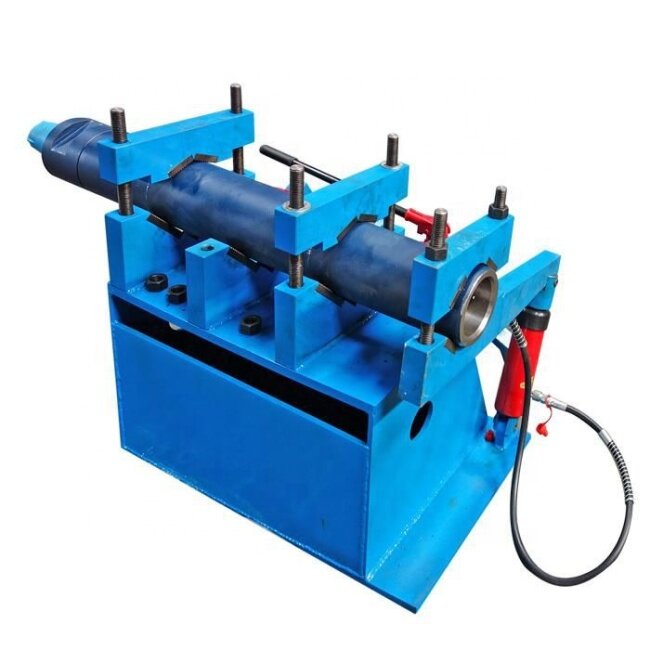 Manual Hydraulic Hrill Pipe DTH Hammer Loosening Tool Breakout Bench For Down The Hole Ha