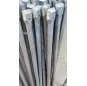  tapered drill pipe integral drill rod with chisel type bits
