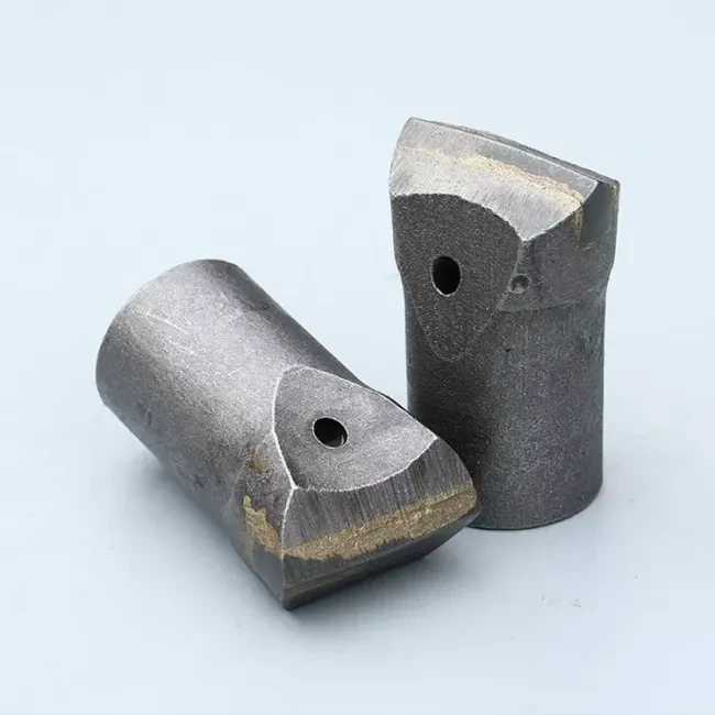 Rock Drilling Tool Standard Size Carbon Steel Taper Chisel Drill Bit Chisel Drill Bit