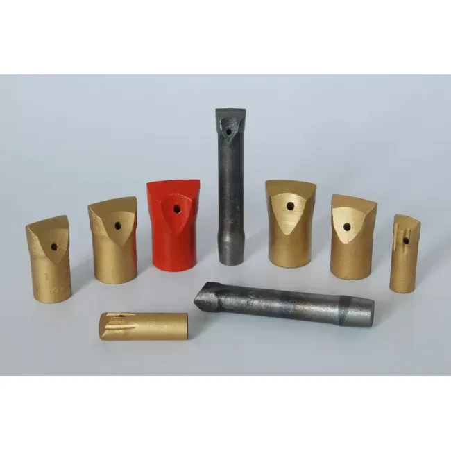 Cost-effctive tungsten carbide chisels bit borehole mining Taper Cross bits drill bit for well mining