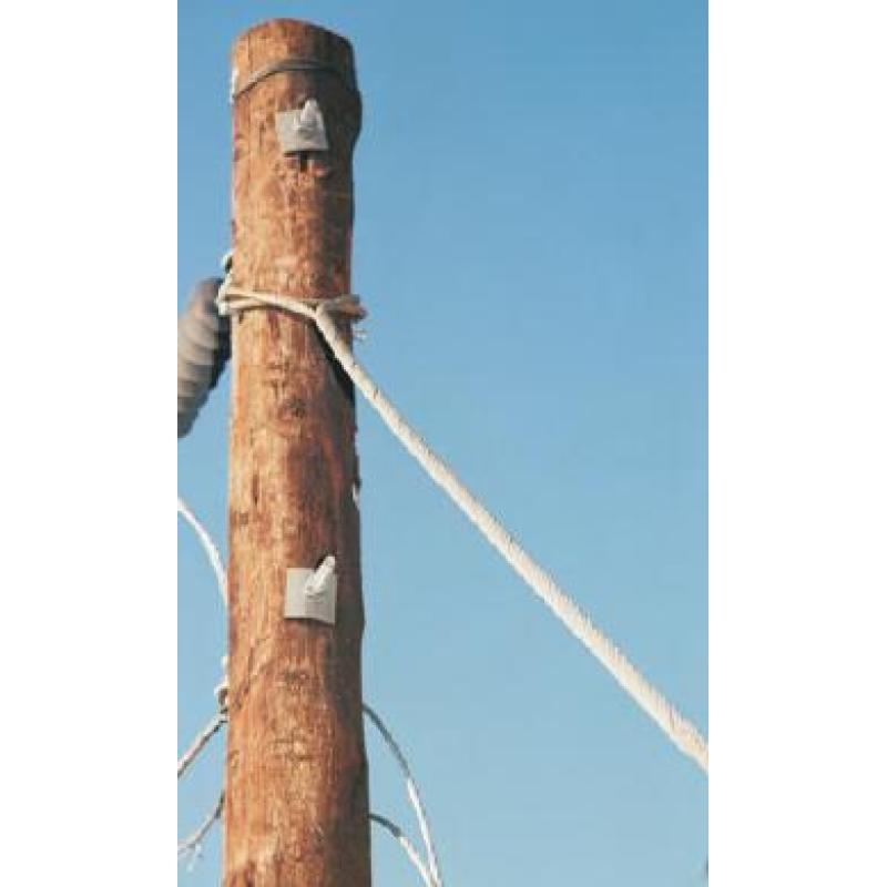 Electric Power Line Aluminum Guy Grip Proformed Electrical Dead End For