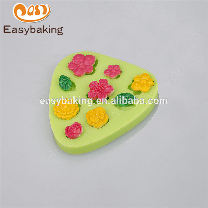 China alibaba factory supply food grade homemade flower cake mold