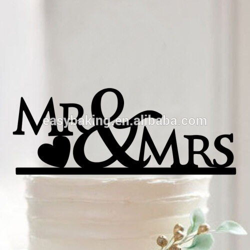 Mr & Mrs Cake Decorating Supplies Cake Toppers for Couples