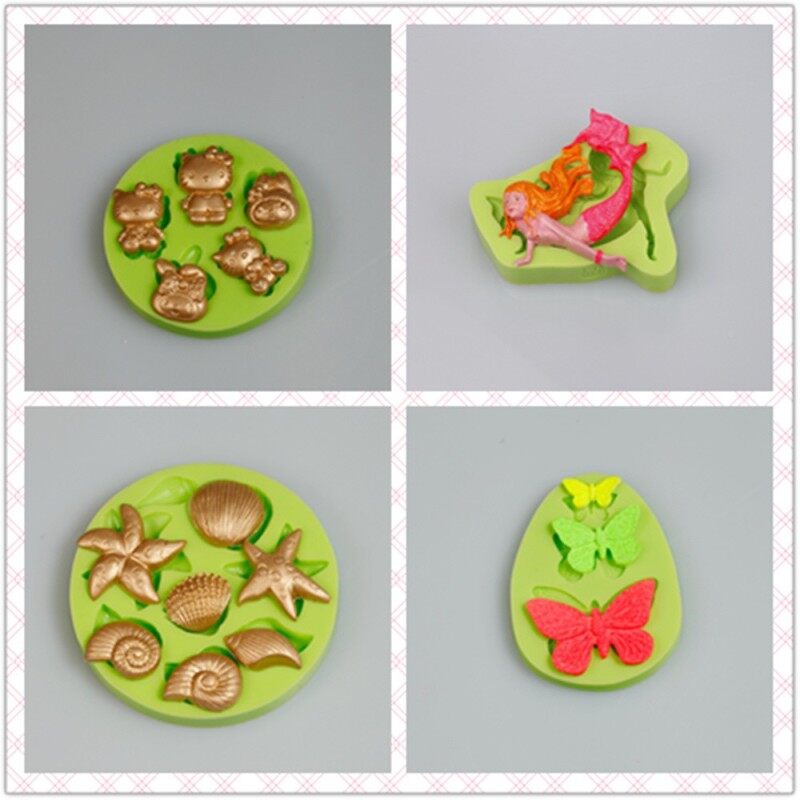 BABY BOY Series 3D Round Silicone Baby Molds Fondant