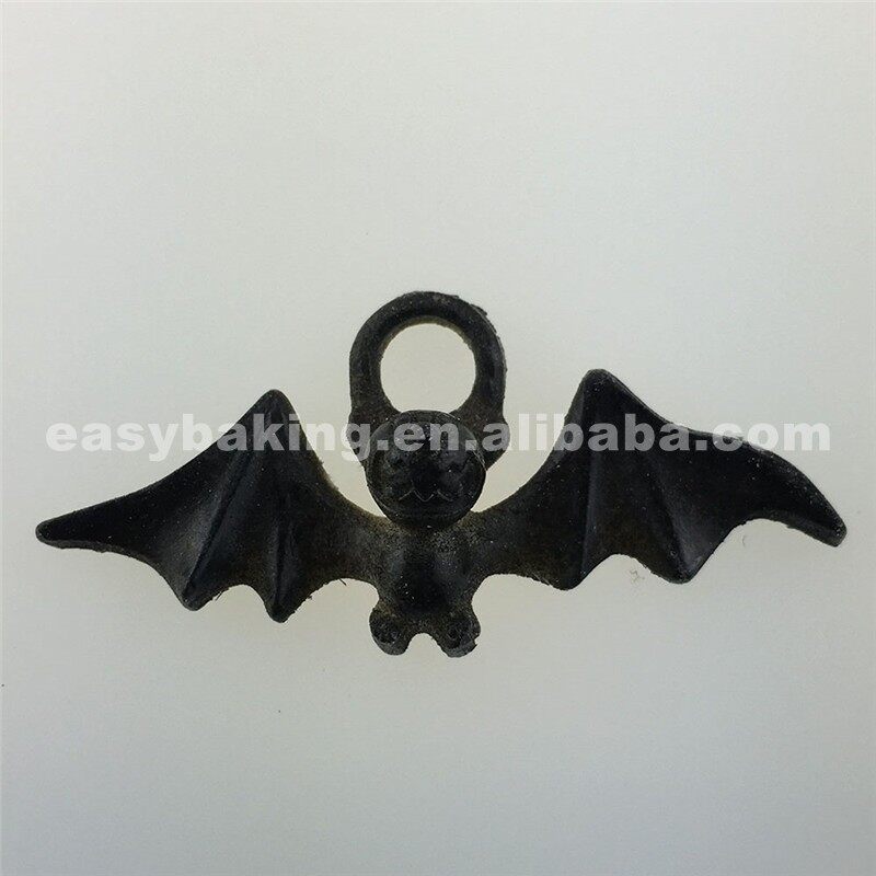 Wholesale Pumpkin Bat Human Skeleton Shaped Clay Pendant Halloween Silicone Mold
