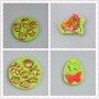 Surfing and Bikini Themed Sugar Pair Starfishes Mould Silicon