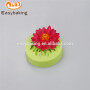 Latest design food grade non stick 59*16mm flower shaped cookies molds