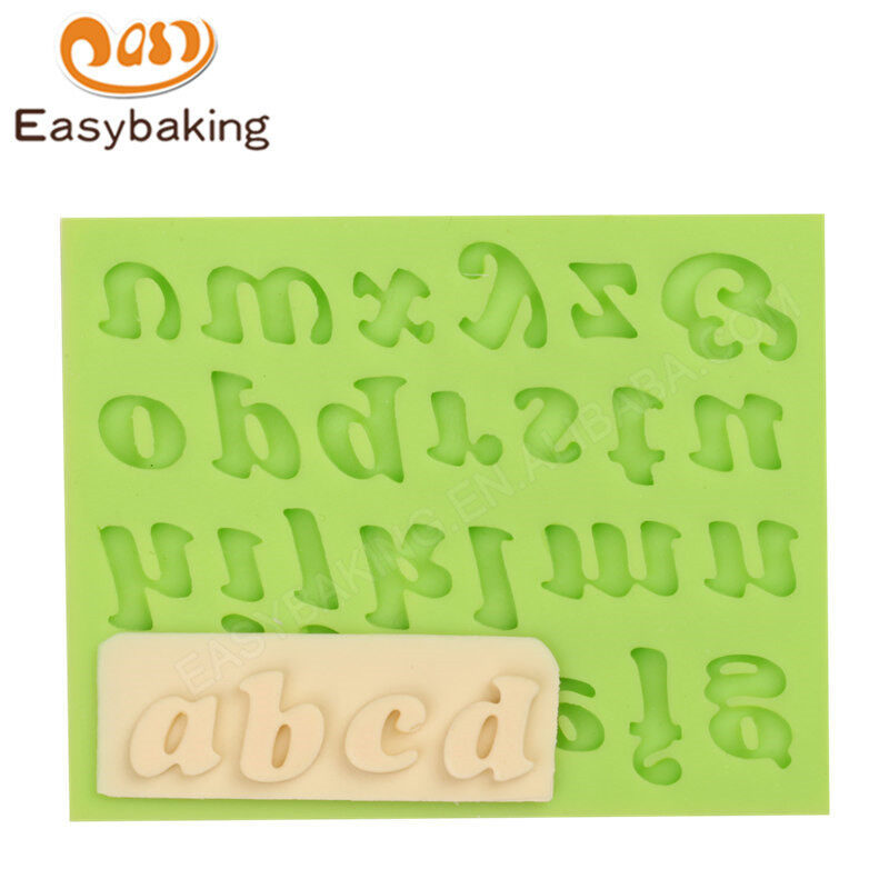 Alphabet Silicone Fondant  Mold 3D Cake Decorating Mold