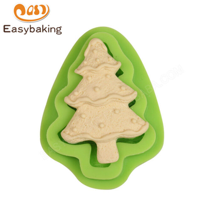 2018 NEW Christmas Trees Silicone Ice cream Mould