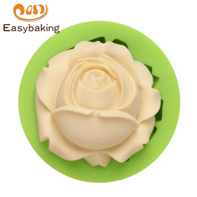 3d flower shape silicone fondant icing molds for cake decoration