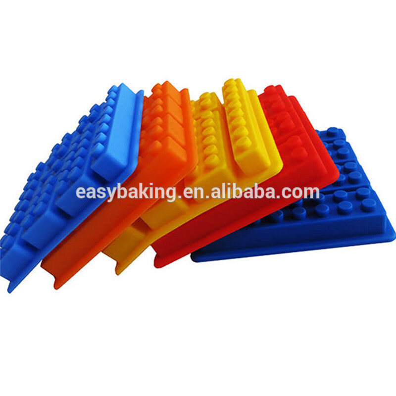 Cake tools building bricks Lego silicone mold for ice cube