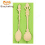 Teatop cup icecream shape  3d silicone fondant tools mould