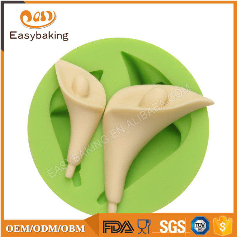 Flower series 2 piece Calla Lily Silicone Mold